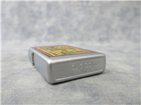 SKELETON WITH SWORD Satin Chrome Lighter (Zippo, 2006)