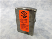 2007 SUPER BOWL XLI Etched Midnight Chrome Lighter (Zippo, 2006)