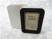 2007 SUPER BOWL XLI Etched Midnight Chrome Lighter (Zippo, 2006)