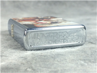 TIGER Emblem Polished Chrome Lighter (Zippo 20403, 2005) Sealed Mint