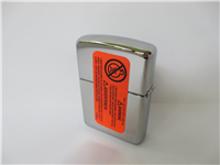 MESH/FLAME LOGO Laser Engraved Armor Case Lighter (Zippo, 24801, 2010)