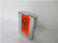 TURQUOISE EMBLEM Polished Chrome Lighter (Zippo, 1999)