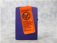 1997 Zippo  Camel Smokin' Joe's Racing purple matte lighter