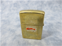 JIM BEAM LOGO Polished Brass Lighter (Zippo, 1997)