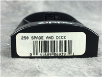 SPADE AND DICE Polished Chrome Lighter (Zippo 250, 2005)