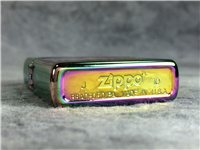 AC/DC HIGH VOLTAGE Spectrum Chrome Lighter (Zippo 28021, 2010)