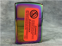 AC/DC HIGH VOLTAGE Spectrum Chrome Lighter (Zippo 28021, 2010)
