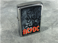 AC/DC Brushed Chrome Lighter (Zippo 24824, 2010)