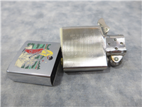 GOLF Brushed Chrome Color Engraved Lighter (Zippo, 1976)