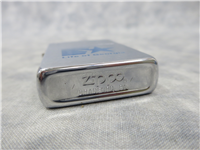 LIFE OF GEORGIA Brushed Chrome Insurance Advertising Lighter (Zippo, 1980)