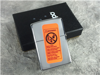 ZIPPO Mother of Pearl & Black Pearl Diamonds Polished Chrome Lighter (Zippo 20480, 2003)