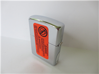 YOU ARE HERE Interplanetary Polished Chrome Pilot Run Armor Lighter (Zippo, 2005)