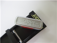 JACKS CIGARETTES Satin Chrome Lighter (Zippo, 2003)