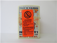 CAMEL MILD/CAN A CAMEL FLY Matte Cream 2-Sided Lighter (Zippo, 2005)