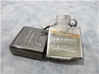 JACK DANIELS LABEL Black Ice Lighter (Zippo, 150JD.327, 2001)