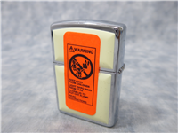 LIBERTY EAGLE SCRIMSHAW Polished Chrome Lighter (Zippo, #373, 1995)
