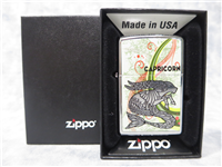 ZODIAC CAPRICORN Polished Chrome Lighter (Zippo, 24940, 2011)