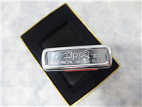 BLACK VARGA GIRL (WINDY) Polished Chrome Lighter (Zippo, 1998)