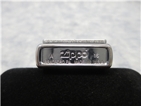 Z FLAME LOGO Emblem Brushed Chrome Lighter (Zippo, 29104, 2016)