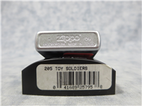MERRY CHRISTMAS CASE TOY SOLDIERS Satin Chrome Lighter (Zippo, 2006)