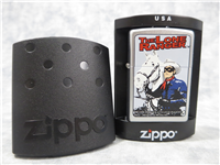 THE LONE RANGER Color Printed Satin Chrome Lighter (Zippo, 2005)