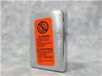 NAVY Blue Color Printed Brushed Chrome Lighter (Zippo, 21105, 2006)