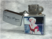 MARILYN MONROE Photo Emblem Brushed Chrome Lighter (Zippo 20901, 2004)