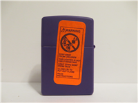 JOE CAMEL WIND Purple Matte Lighter (Zippo, 237CML.251, 1995)