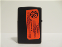 Mazzi FLAME LION Color Printed Black Matte Lighter (Zippo, 28003, 2011)