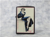 MARJORIE Black Matte Lighter (Zippo, Petty Pretty Girl Collection Series I, 1998)