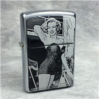 MARILYN MONROE Street Chrome Lighter (Zippo 20679, 2004)