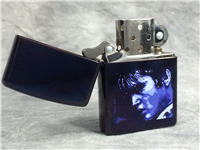 ELVIS TROUBLE Sapphire Chrome Lighter (Zippo 20891, 2004)