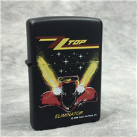 ZZ TOP ELIMINATOR Black Matte Lighter (Zippo 24561, 2008)