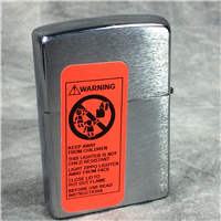 ANCHORS AWEIGH SCRIMSHAW Brushed Chrome Lighter (Zippo 20692, 2005)