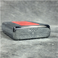 ZIPPO INFERNO Polished Chrome Lighter Armor Case (Zippo 20993, 2007)