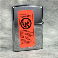 ZIPPO BOLTED Polished Chrome Lighter Armor Case (Zippo 20991, 2005)