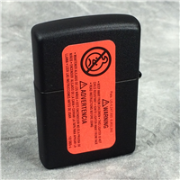 KIT RAE ELLEWAH Black Matte Lighter (Zippo 24462, 2009)