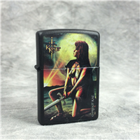 KIT RAE VAELEN OF MITH Black Matte Lighter (Zippo 24463, 2008)