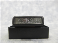 Barrett Smythe RED BUFFALO Black Matte Lighter (Zippo, 21007, 2005)