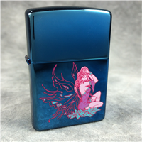 FLUTTERING FAIRY Sapphire Chrome Lighter (Zippo 24065, 2006)