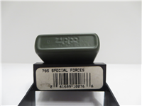 SPECIAL FORCES Army Green Matte Lighter (Zippo, #785, 2002)