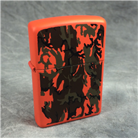 ORANGE CAMO Orange Matte Lighter (Zippo 20210, 2003)