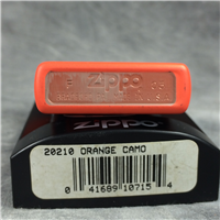 ORANGE CAMO Orange Matte Lighter (Zippo 20210, 2003)