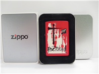 WWF THE BROOD Red Matte Lighter (Zippo, 233WWF.704, 1999)