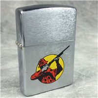 HUNTER Sports Series Brushed Chrome Lighter (Zippo 180HNT, 1991)