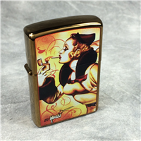 MAZZI WINDY GIRL Harvest Bronze Lighter (Zippo 24745, 2009)