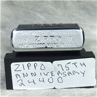 Rare ZIPPO 75th ANNIVERSARY & ZIPPO CLICK 5th ANNIV. Lighter (Zippo 24400, 2007)