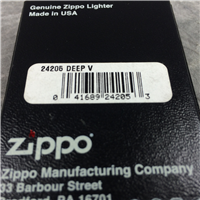 DEEP V Polished Chrome Lighter (Zippo 24205, 2007)