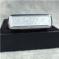 DEEP V Polished Chrome Lighter (Zippo 24205, 2007)