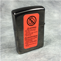 GOLDEN WEB Emblem Black Ice Lighter (Zippo 20871, 2006)